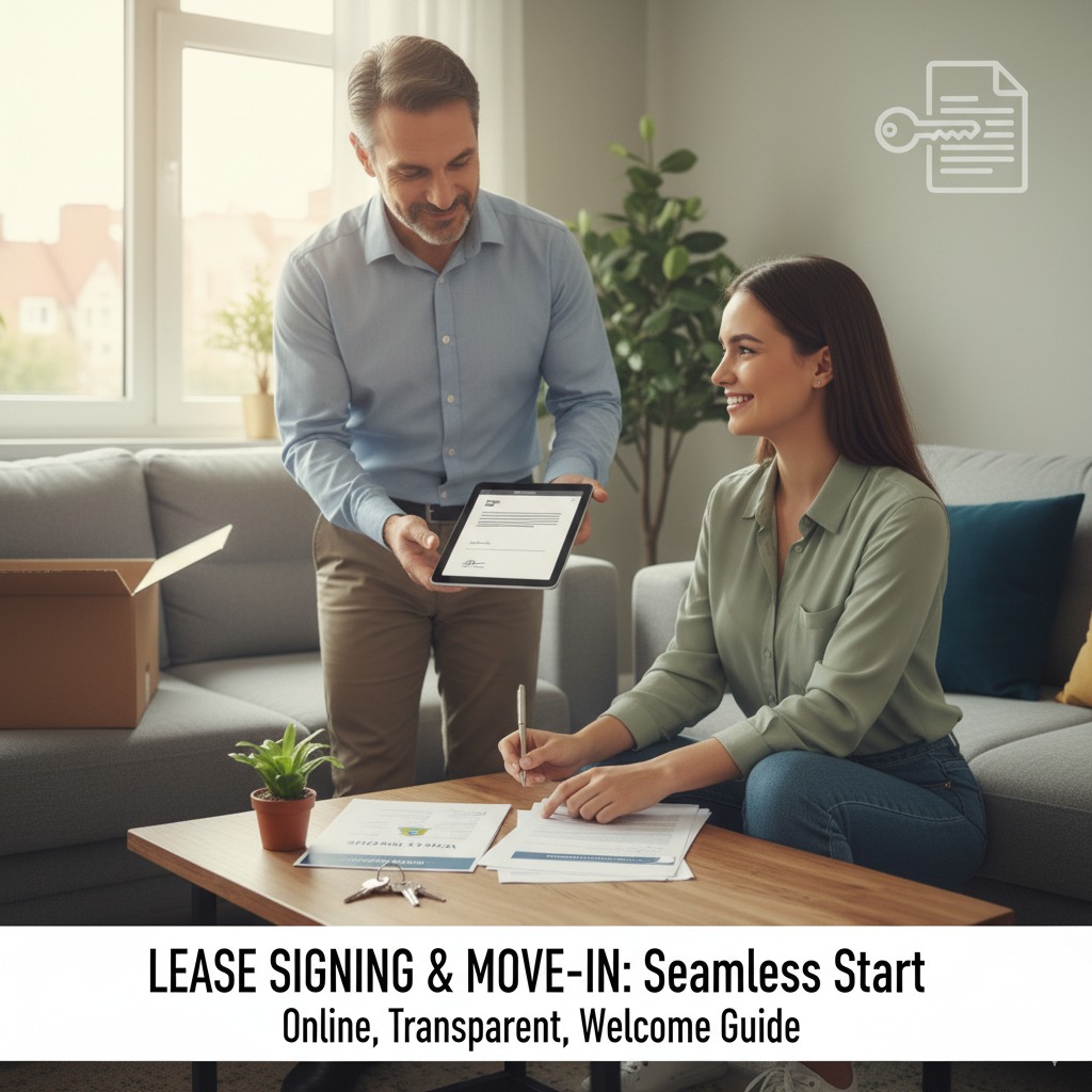 Lease Signing and Move In Coordination